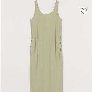 2 MAMA ribbed maternity dresses
